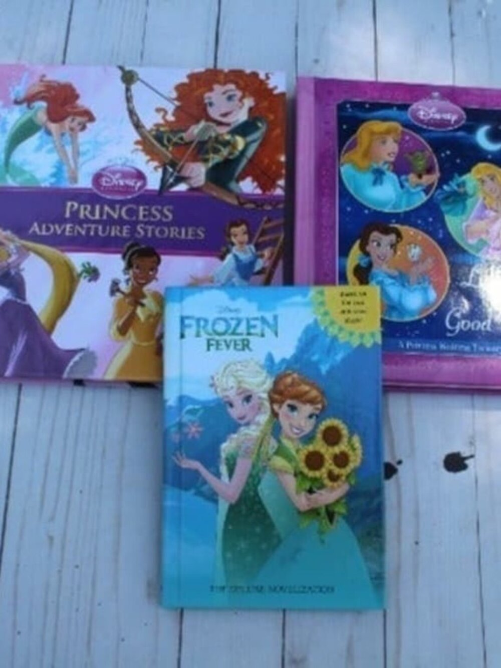 Disney Princess Book Lot - 3 pc - Frozen / Lullaby / Adventures